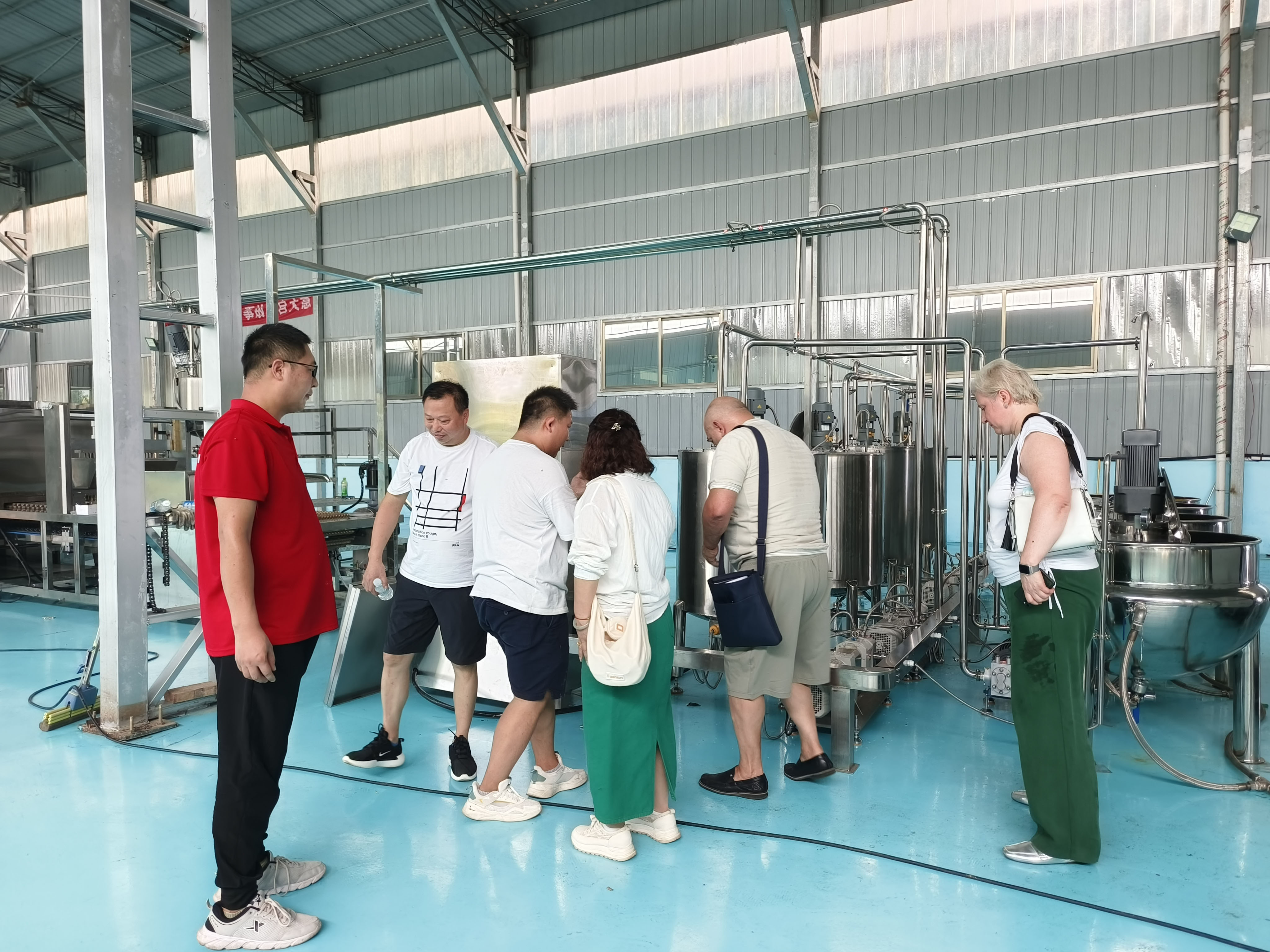 High efficiency production site